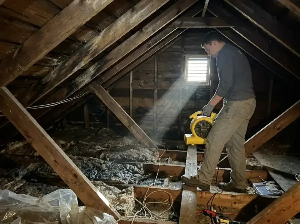 attic-water-damage-drying-proc-007 — frequently asked questions, Emergency Water Extraction & 24/7 Flood Response in Hope, AR